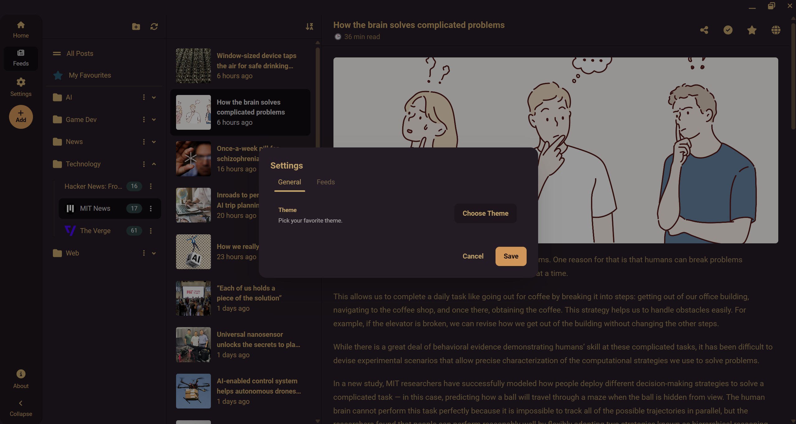 Reader Project - Modern RSS Reader