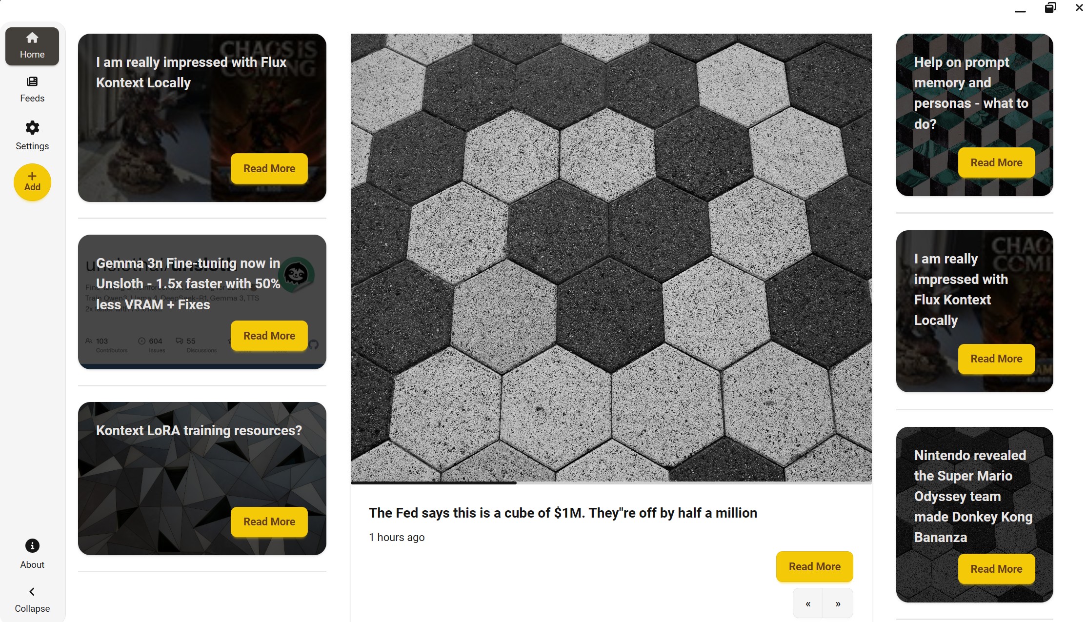 Homepage View